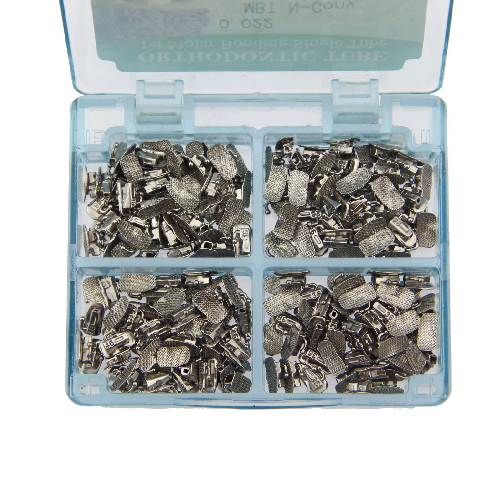 200 Orthodontic Buccal Tube 1st 2nd Molar Tubos Ortodoncia Roth MBT 022 Bondable