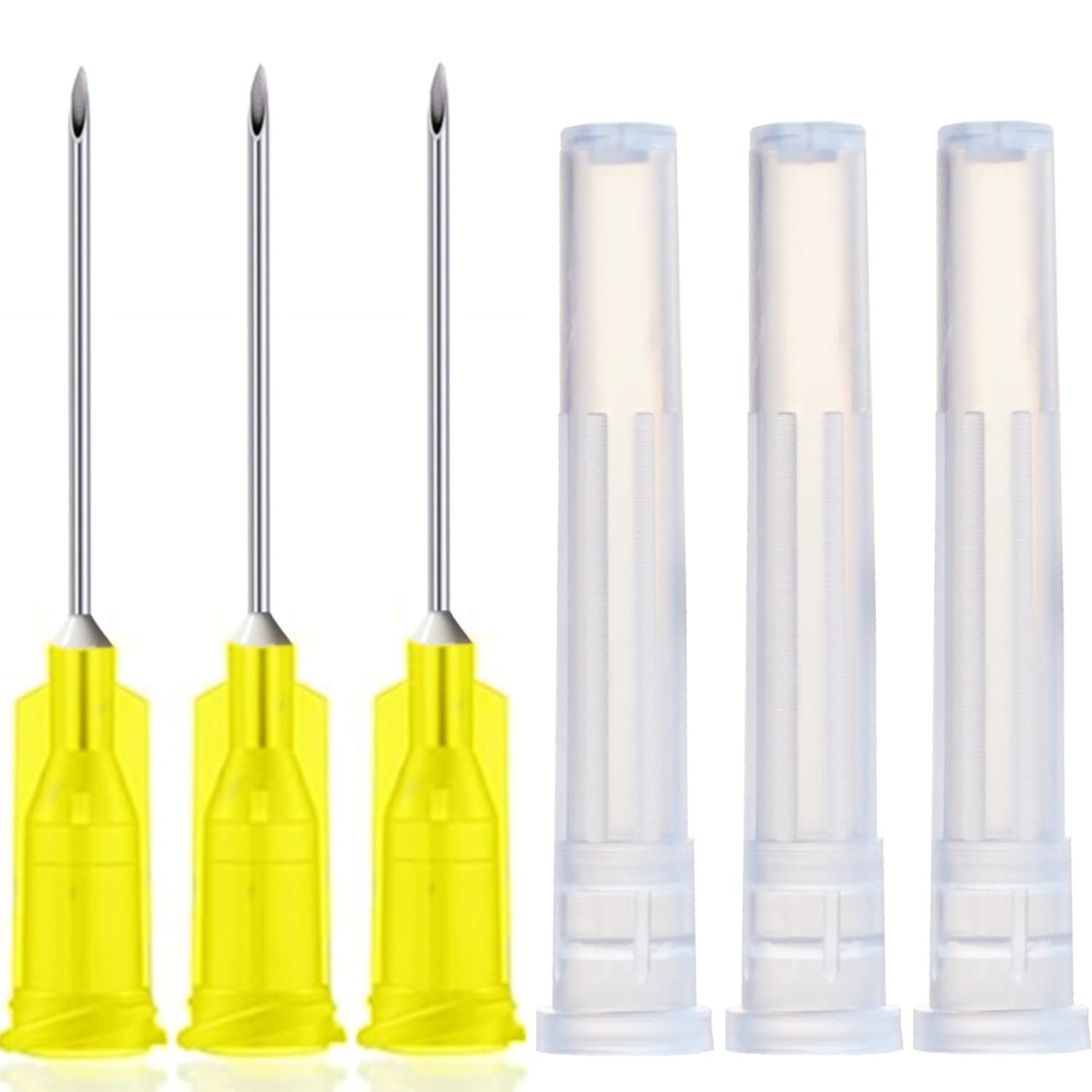 100 Pack 25 Gauge 5/8 Inch Sterile Disposable Syringes