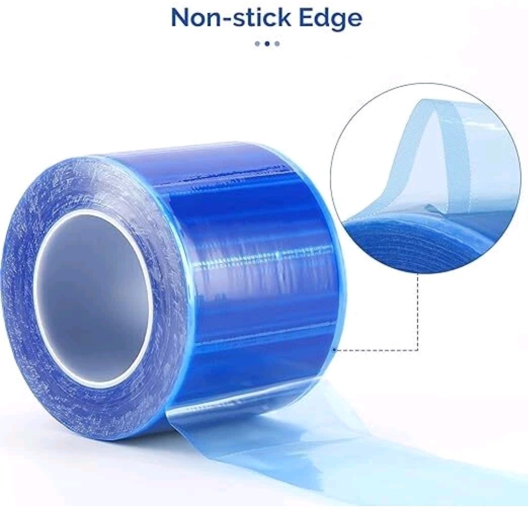 Dental Tattoo Adhesive Roll Medical Barrier Film Tape 1200 Sheets 4″ x 6″