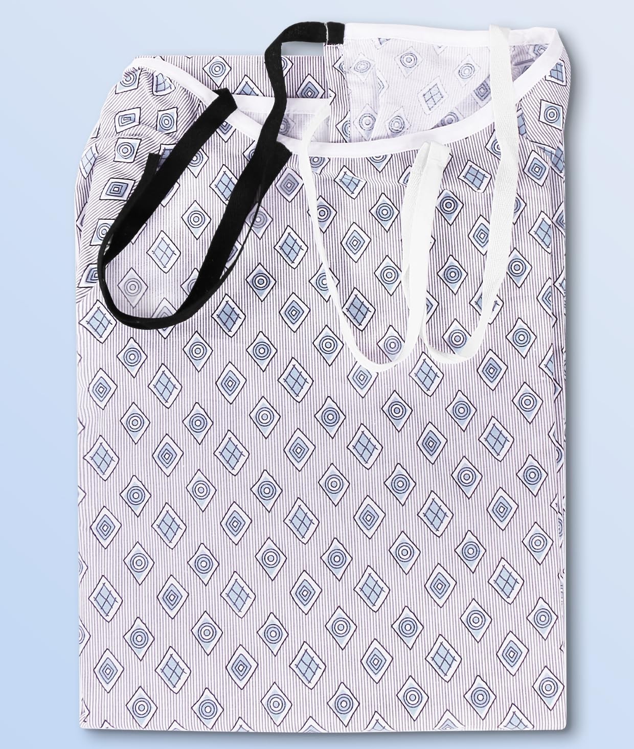 Unisex Hospital Gowns Patient with Back Tie for Men and Women Comfortably Fits