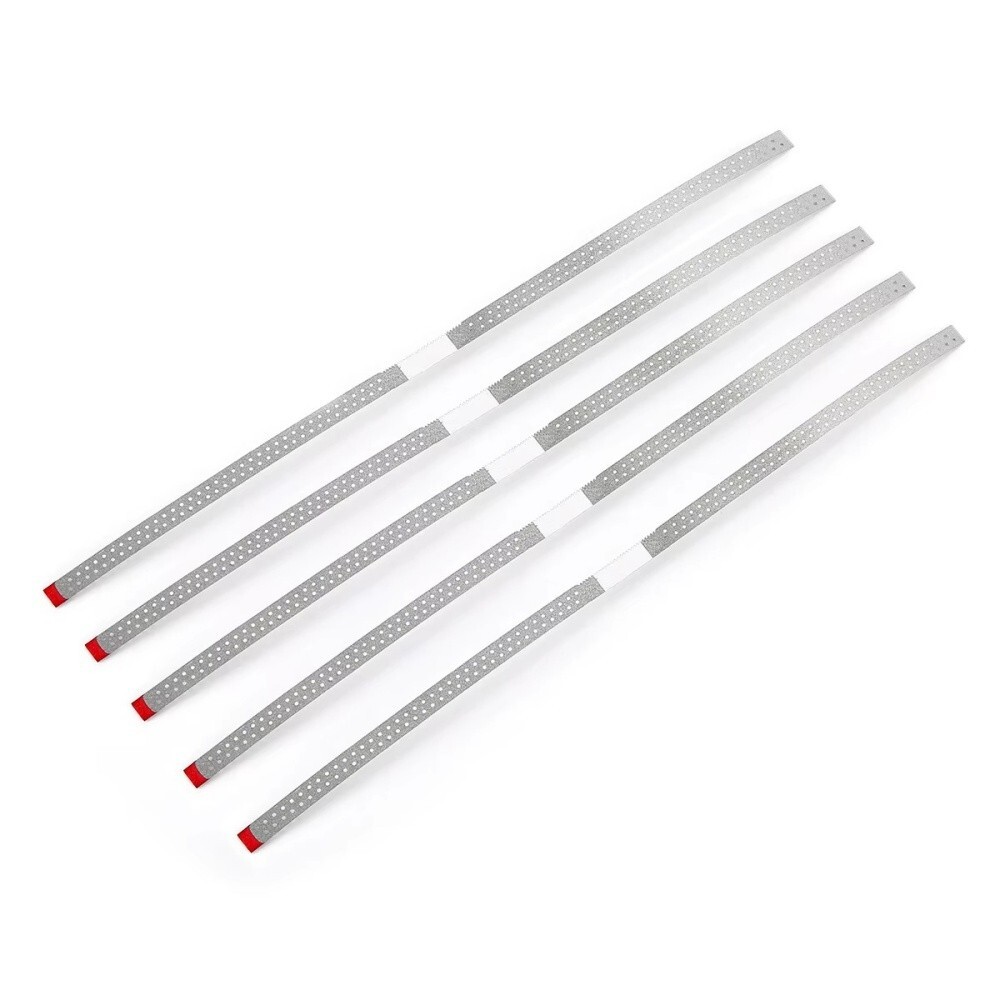 Dental Polishing Strips Polish Stick Diamond Sanding Single Side with Hole Saw