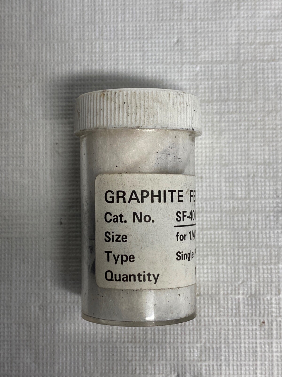 (10/Pack) GC Column Graphite Ferrules SF-400-G for 1/4” OD Tube