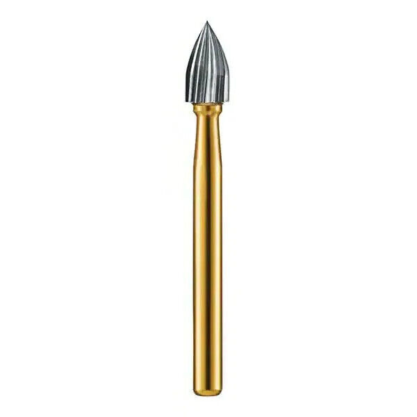 KERR JET TRIMMING & FINISH CARBIDE BURS 12 BLADES FF 7104 FLAME