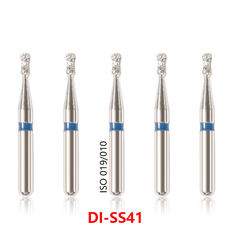 20Types 100Pcs Dental Diamond Burs Drills For High Speed Handpiece Medium FG BUR