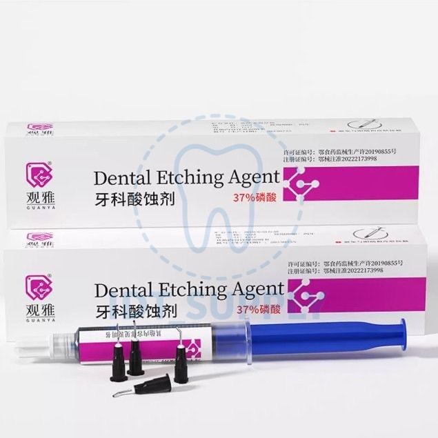 Dental 37% Phosphoric Acid Etchant 5ml Enamel Dentin Bonding Agent Tooth Gel