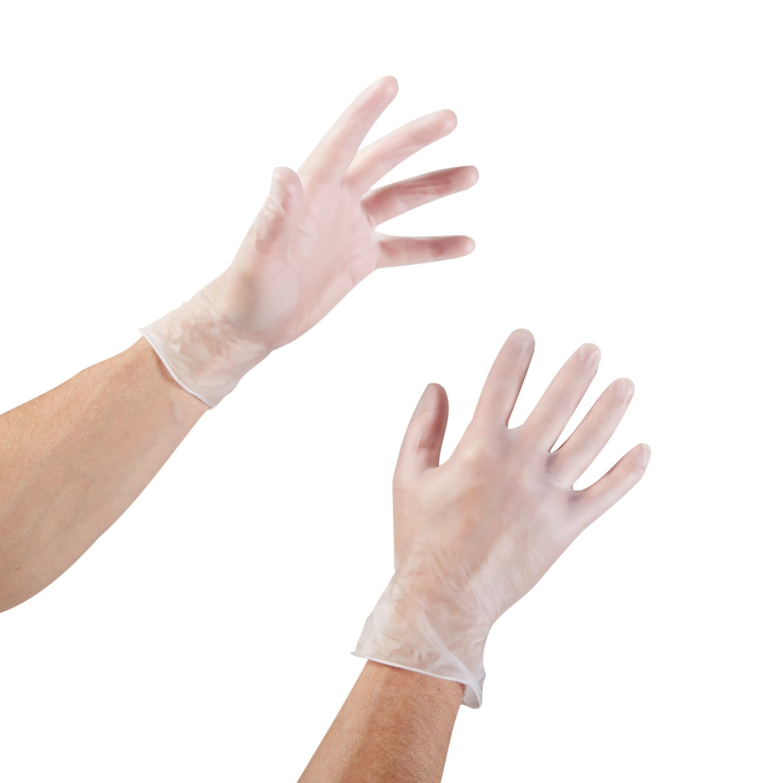 McKesson Vinyl Exam Glove Standard Cuff Length MEDIUM 100 per Box
