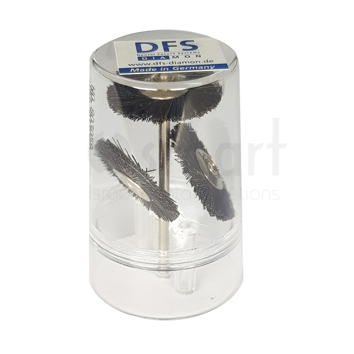 LOTx3 Dental lab Brush Polishers HYPOFIX Ø 22mm DFS DIAMON Germany 3 pcs