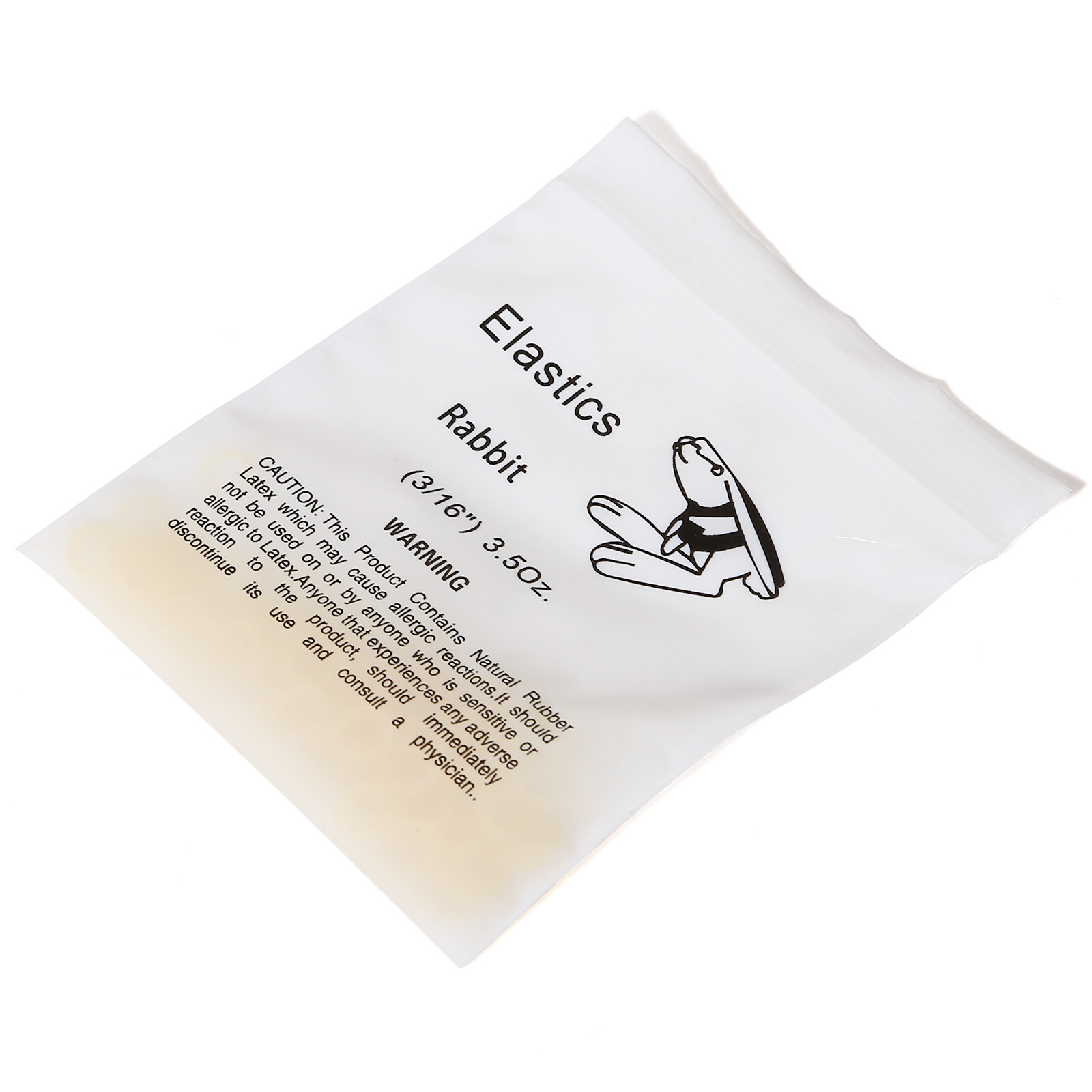 Dental Orthodontic Elastics Bands Rabbit Force 3.5 OZ,3/16″ 500pcs with 5 bags
