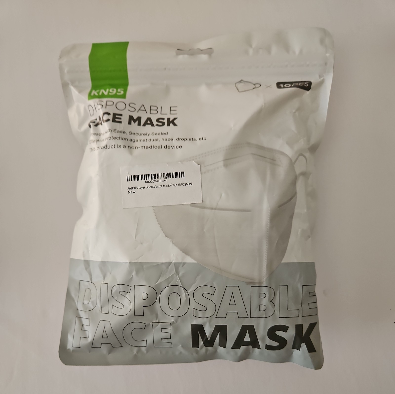 K-N95 Face Mask double layer non medical. Pack Of 10.