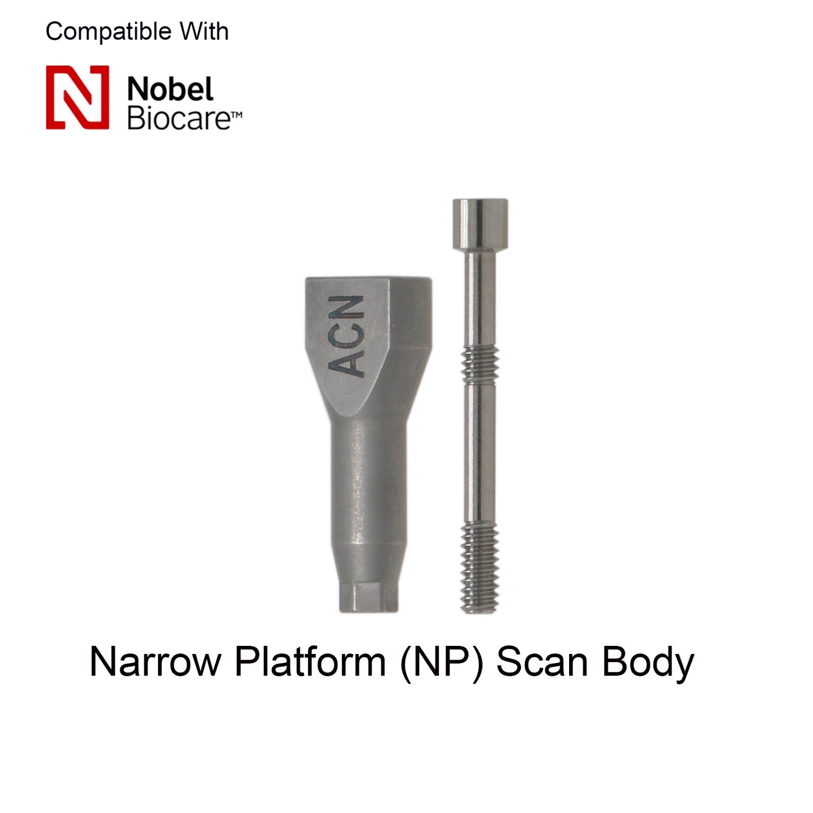 US Dental Lab Scan Body NP/RP Compatible Nobel Biocare CAD/CAM System