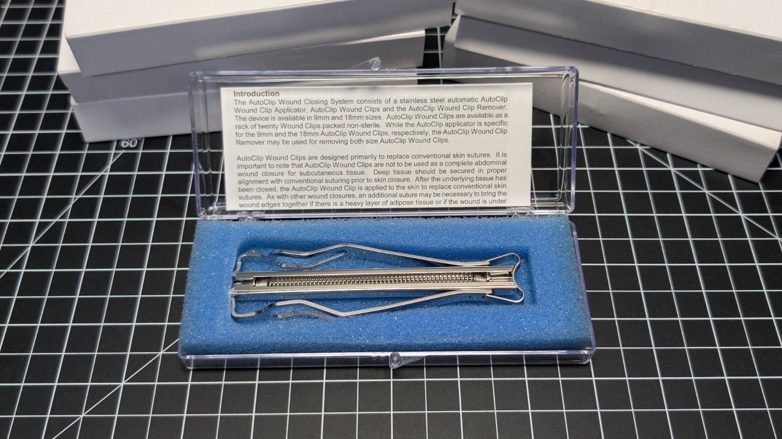 Braintree ACS-KIT: Stoelting 9mm AutoClip EZ Clips Animal Wound Suture Staples