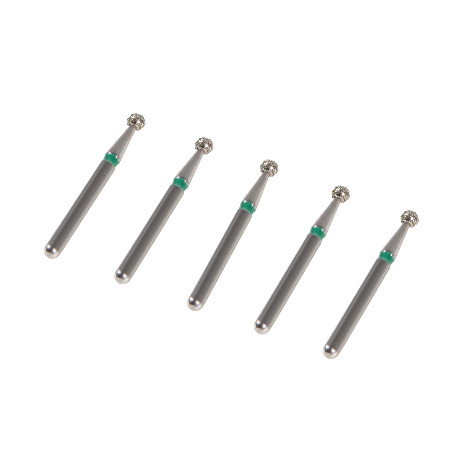 1 box Dental Diamond Burs Ball Round BR-31 For High Speed Handpiece 5 pcs/pack