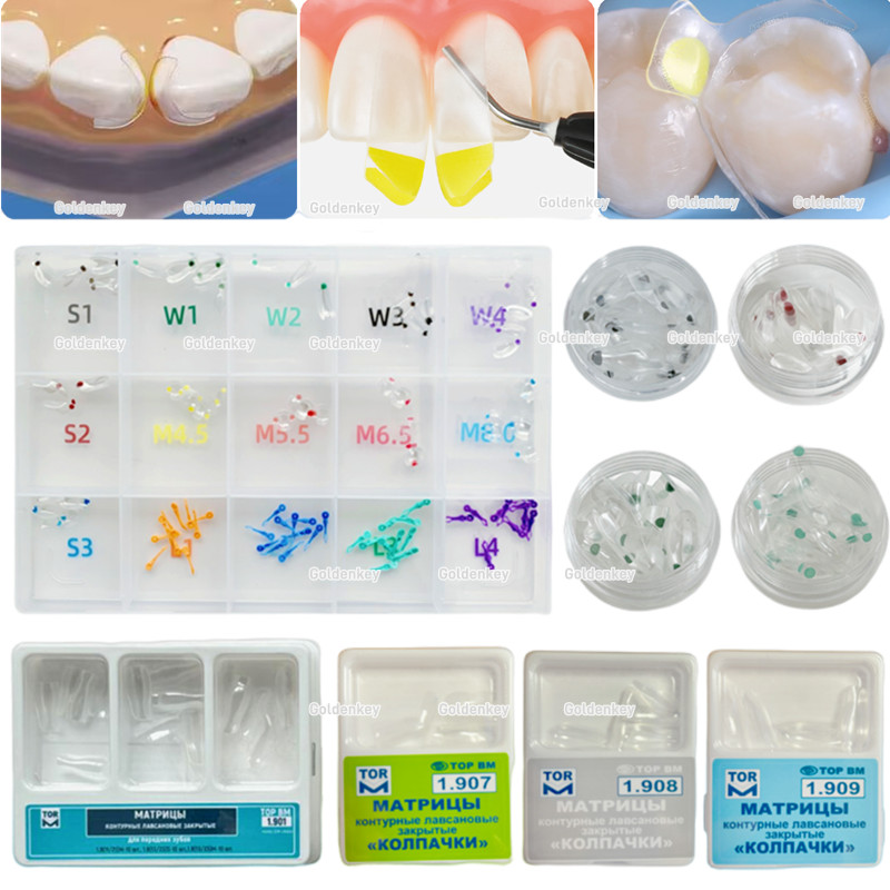 Transparent Matrix Bands Clear Dental Bow Matrice Band Anterior Front Bioclear