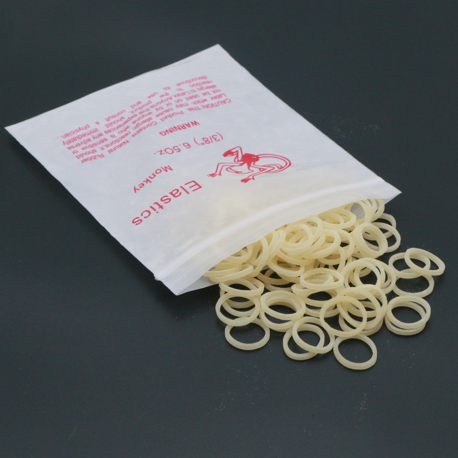US Dental Ortho Elastics Latex Braces Orthodontic Rubber Bands 3.5,5.0,6.5 OZ