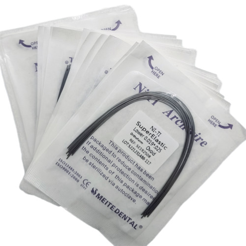 Dental Orthodontic Super Elastic Niti Round/Rectangular Arcos Arch Wires Ovoid