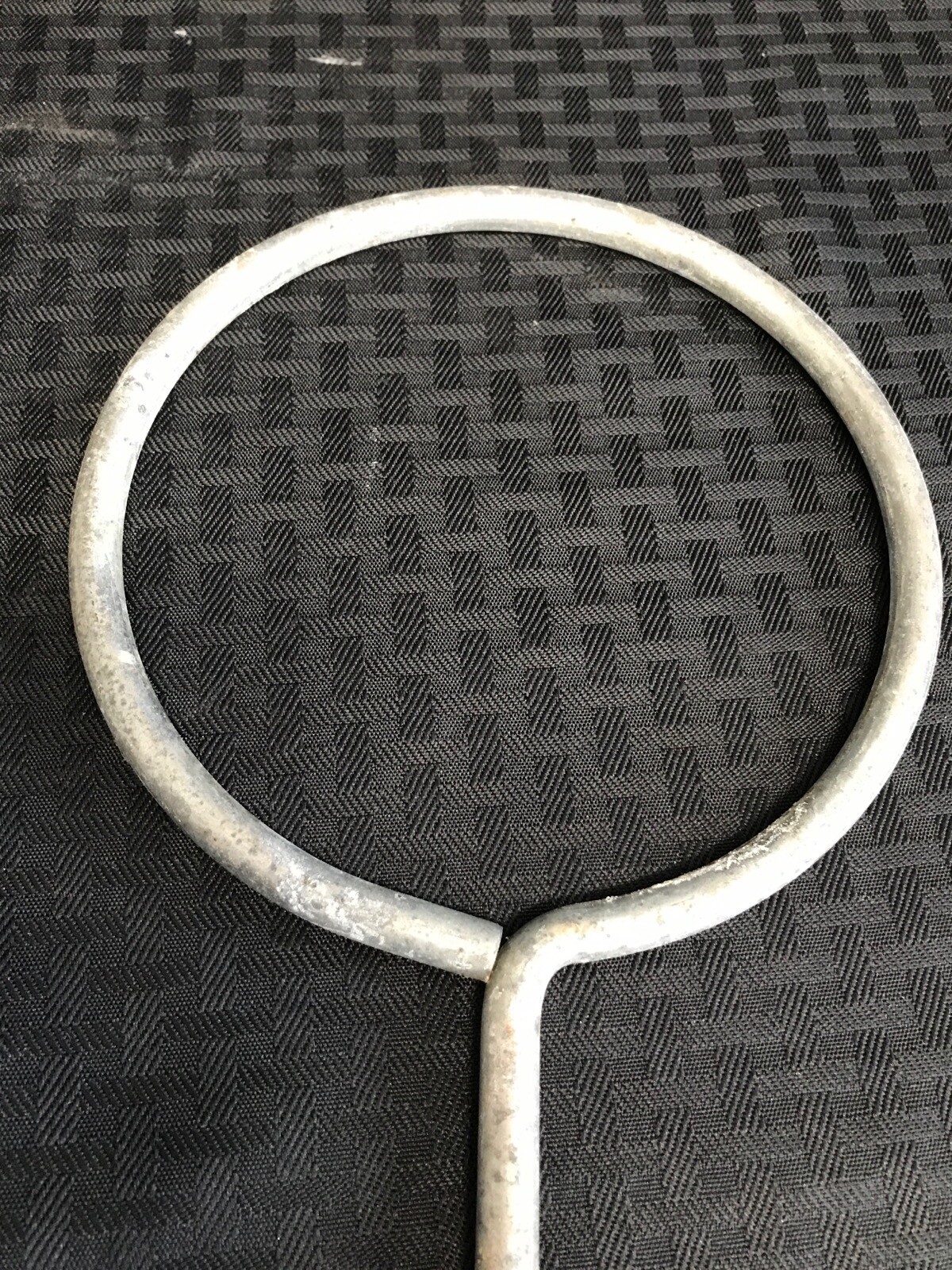 (2) Stainless Steel Round Support Clamp Ring 6-3/4” OD x 13-1/2” OAL 6-7/8” Arm