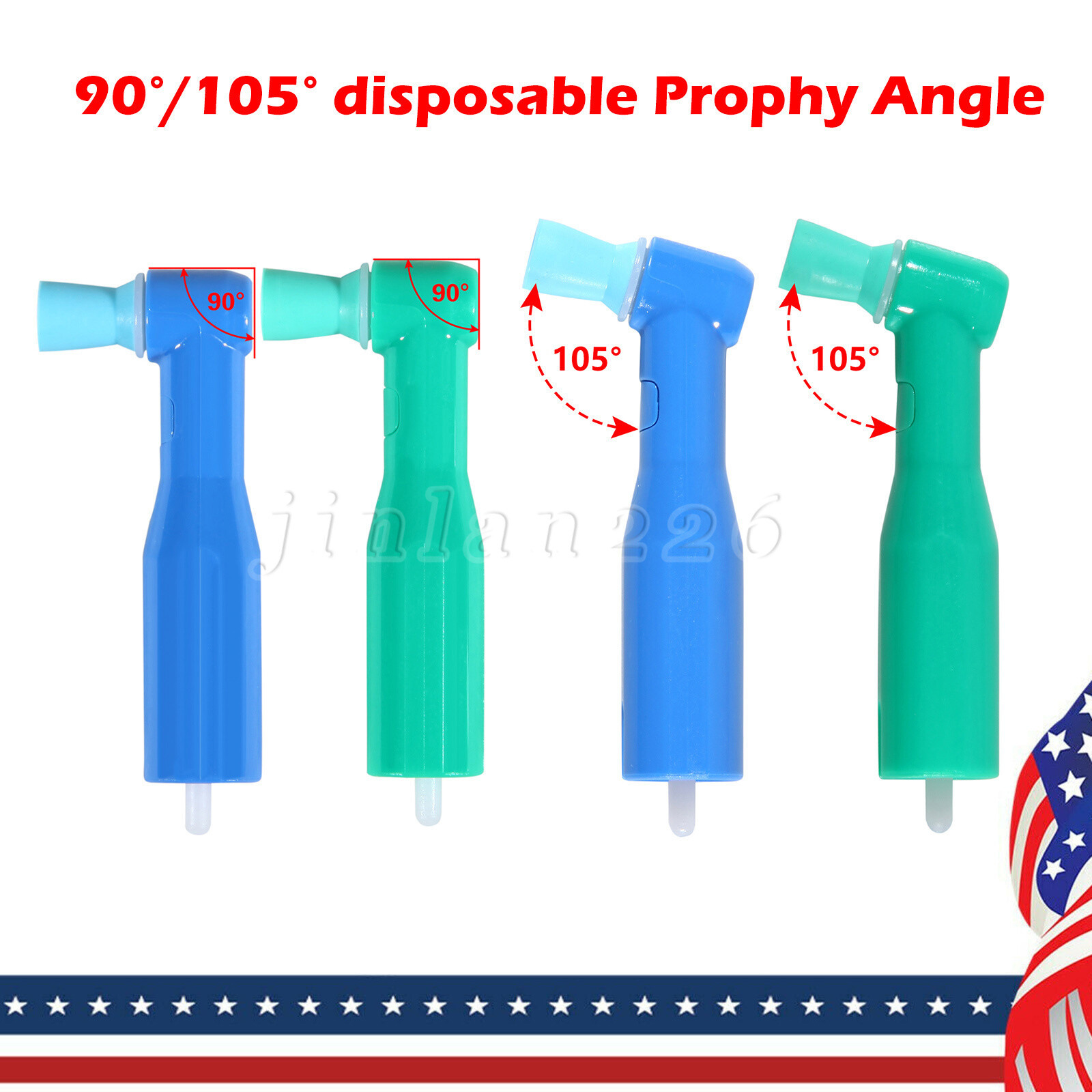 10-100Pcs Dental Carbide Burs for High Speed Handpiece Round Cone Bur Diamond FG