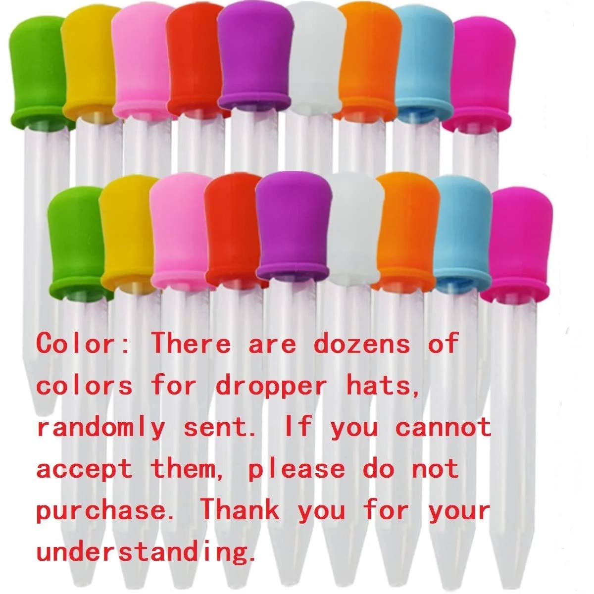 5PCS 5ml Silicone Pipette Dropper Medicine Liquid Eye Ear Lab Tool Set Kits