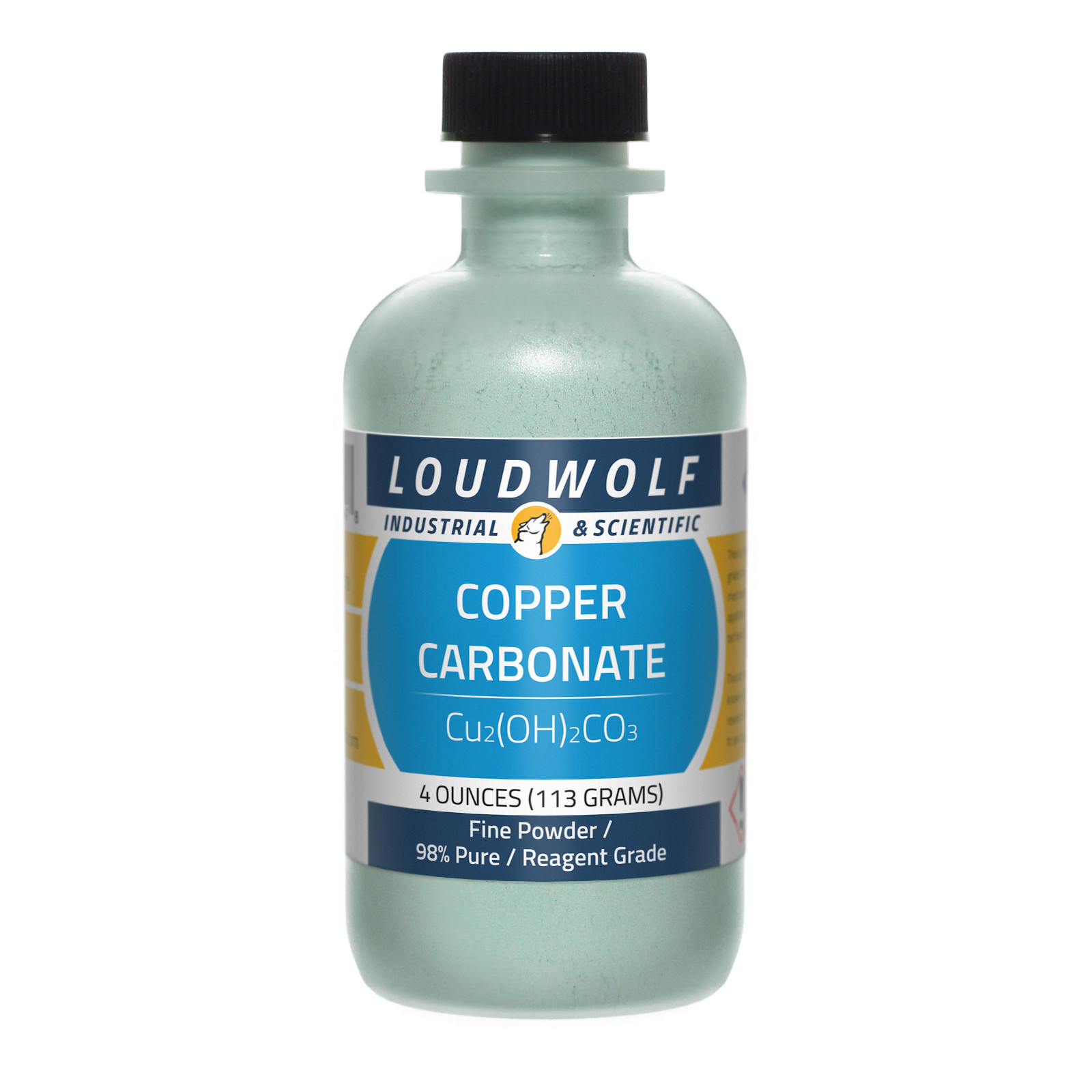Copper Carbonate, 4oz, Reagent Grade, Sturdy Bottle SHIPS SAME DAY
