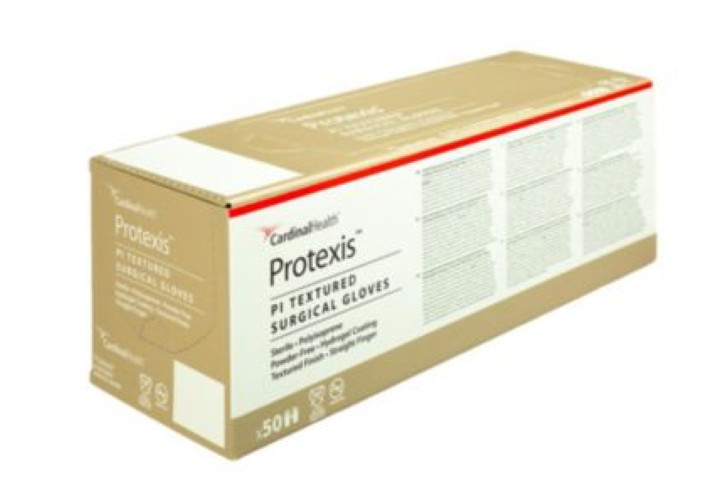 Protexis PI Polyisoprene Powder-Free Textured Surgical Gloves 7.5 Box:50