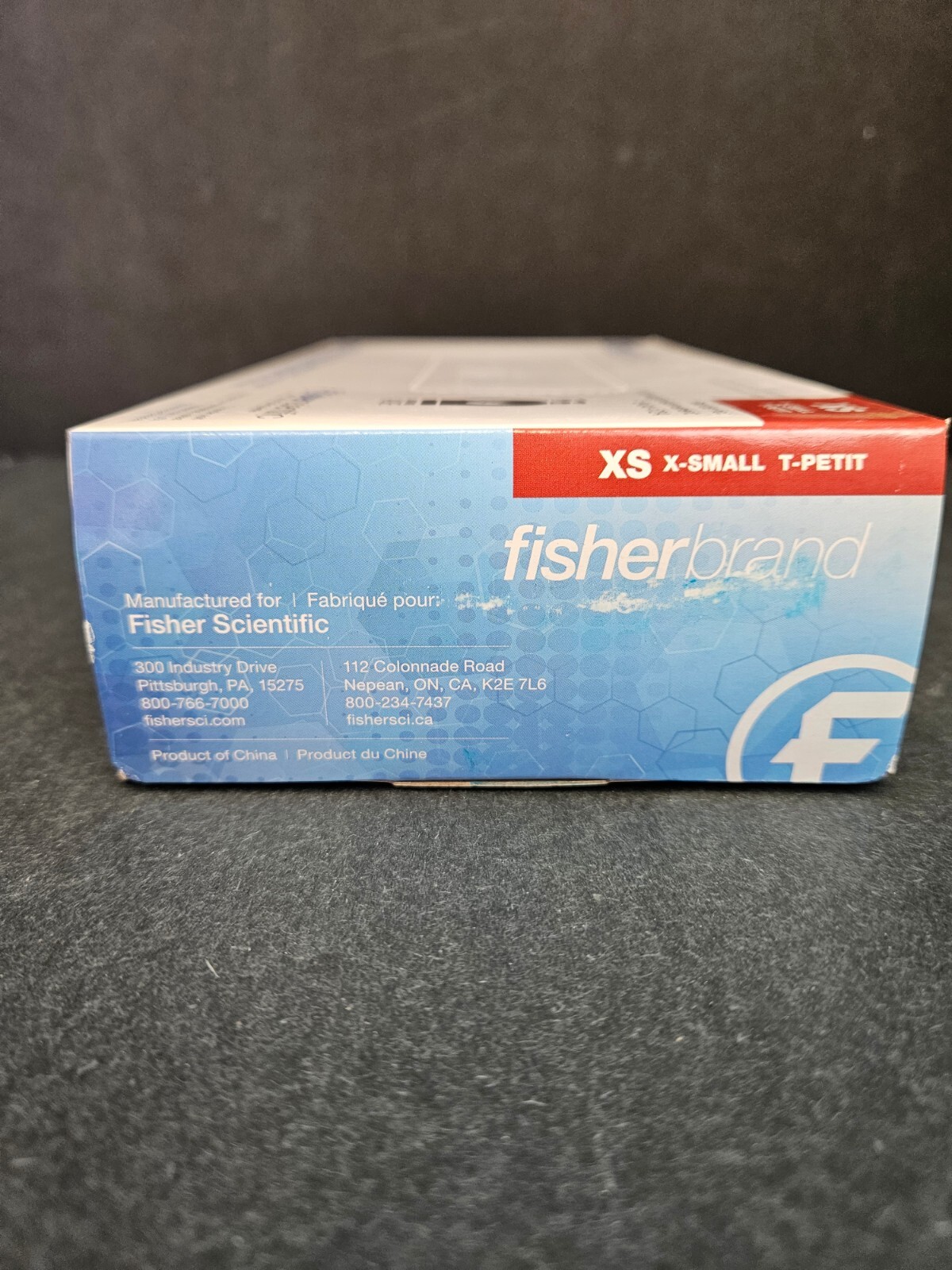 Fisherbrand Nitrile Gloves Extra Small Powder Free with Aloe 900 Gloves