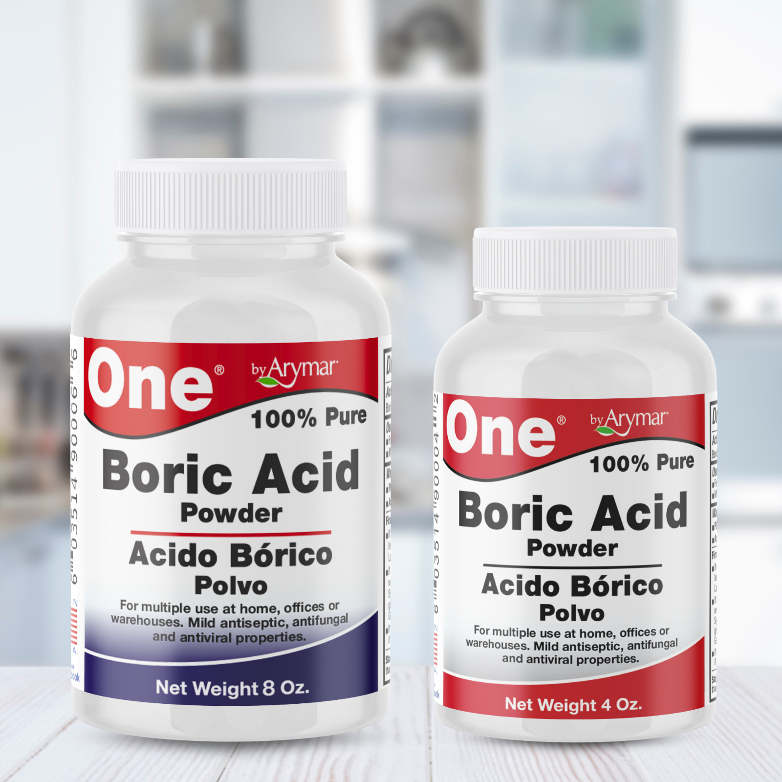 Arymar Multi-Use Boric Powder – Eco-Friendly Cleaning Solution, 4oz, 3 PACK