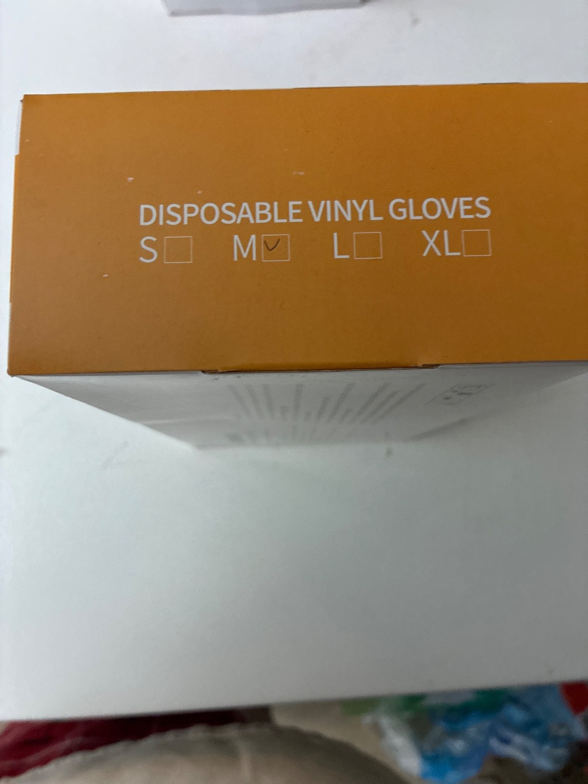 GATAMO DISPOSABLE VINYL GLOVES SIZE Medium POWDER FREE NON-STERILE AMBIDEXTROUS