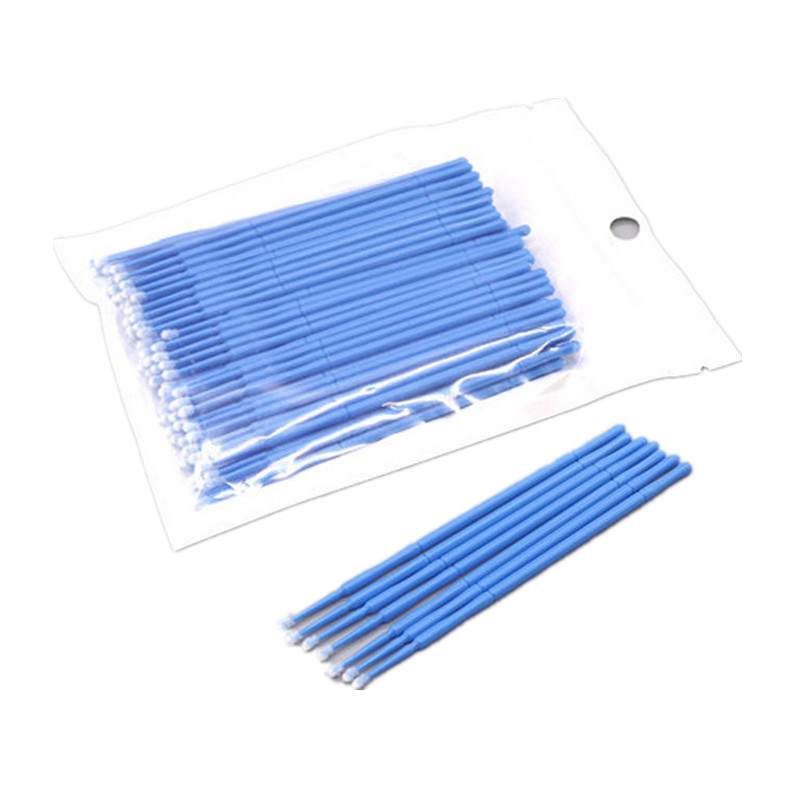 Dental Micro Applicators Disposable Makeup Eyelash Brush Swab Mascara Wand