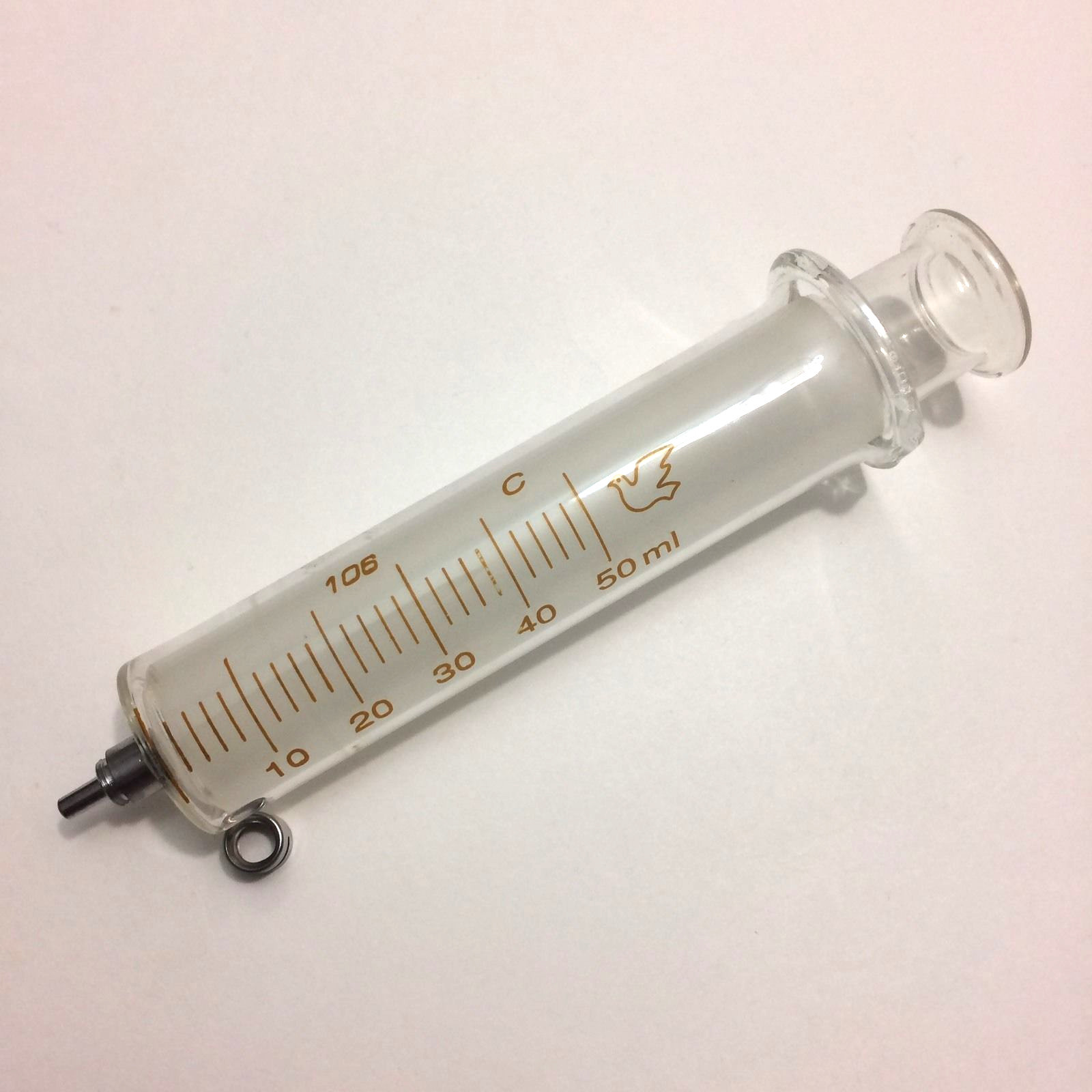 5 mL 10 ml 20 mL 50 mL GLASS SYRINGE LUER LOCK TIP / SLIP TIP DISPENSER NEW USA