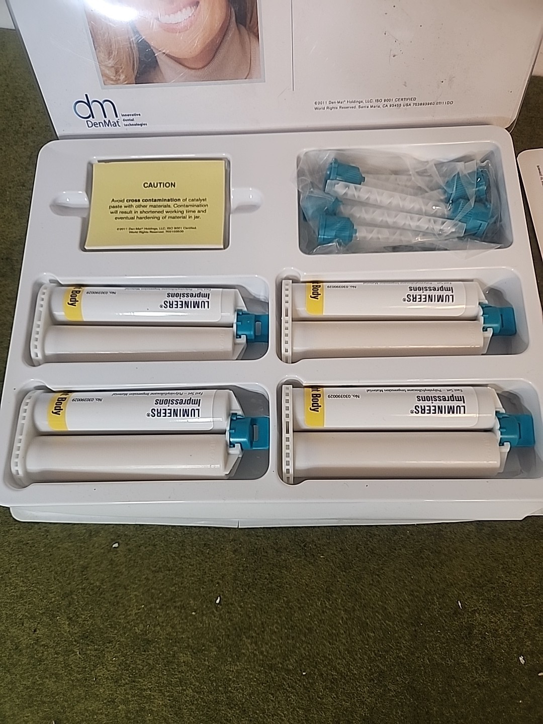 VPS Bite Registration Material FAST SET LIGHT BODY 4 X 50ml Cartridges Dental