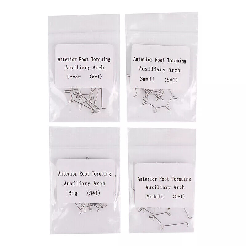 5Pcs/Pack Dental Orthodontic Anterior Root Torquing Auxiliary S/M/Large/ Lower