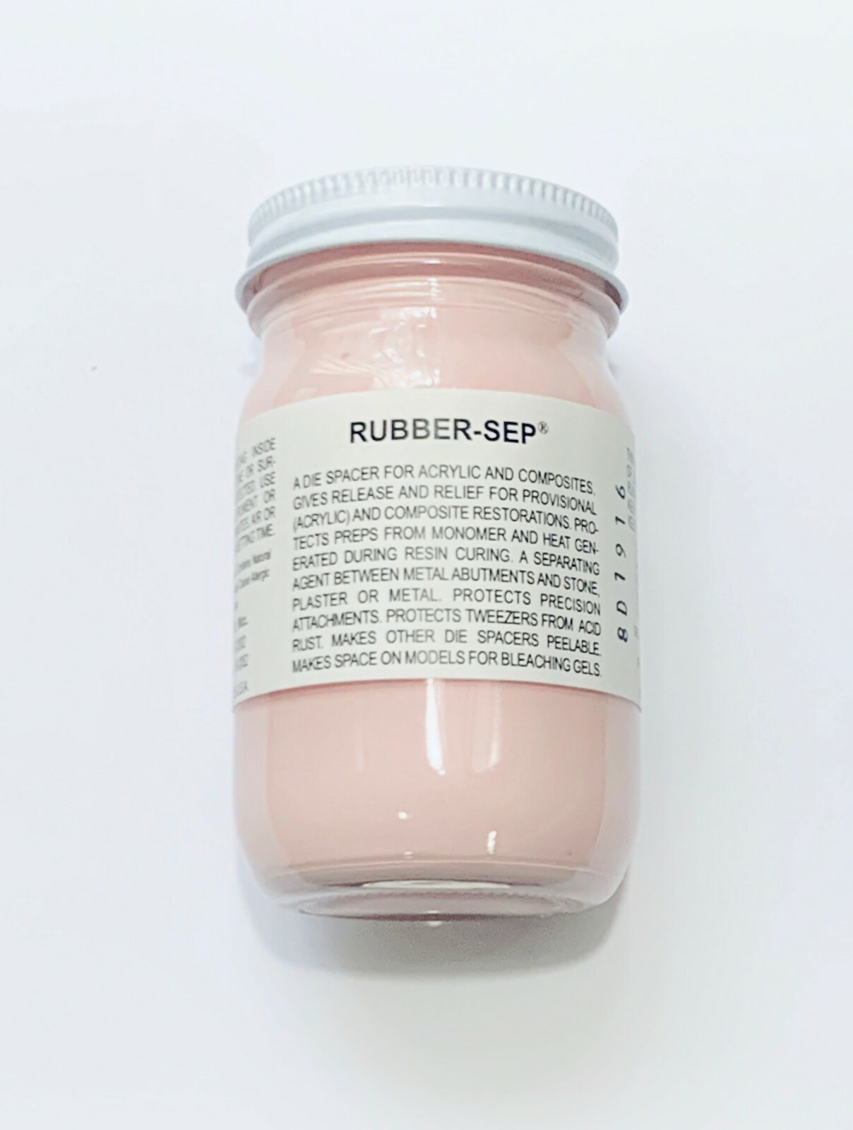 Dental Lab – Rubber Sep Pink – 1/2 oz & 4 oz