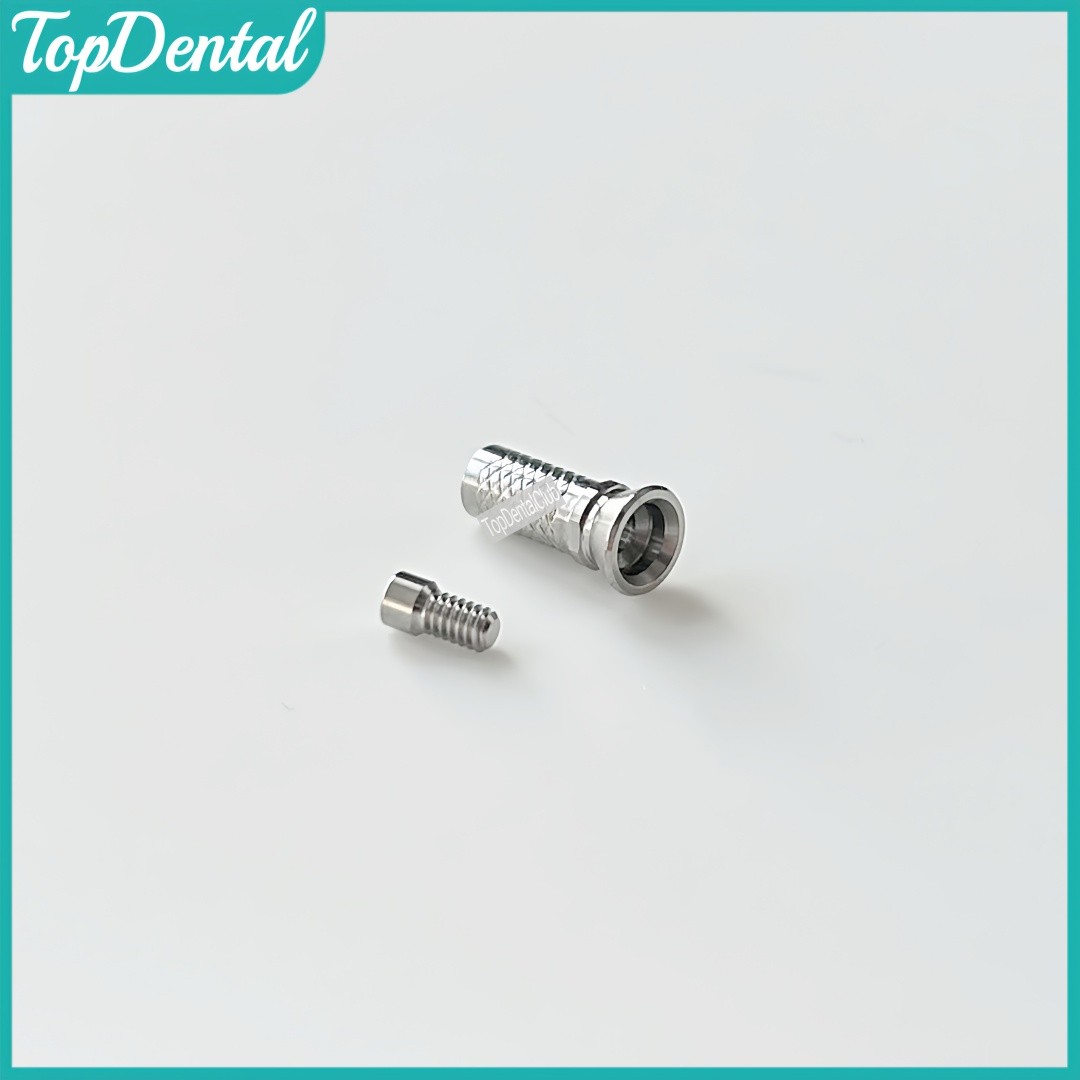 ⌀5.0 Dental Titanium Cylinder Multi Unit Temporary Abutment Screw Ti MU Fits OSS