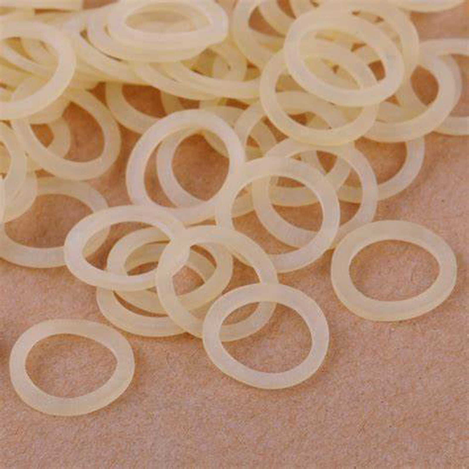 100 pcs Dental Orthodontic Intraoral Elastic Latex Rubber Band Clear All Types