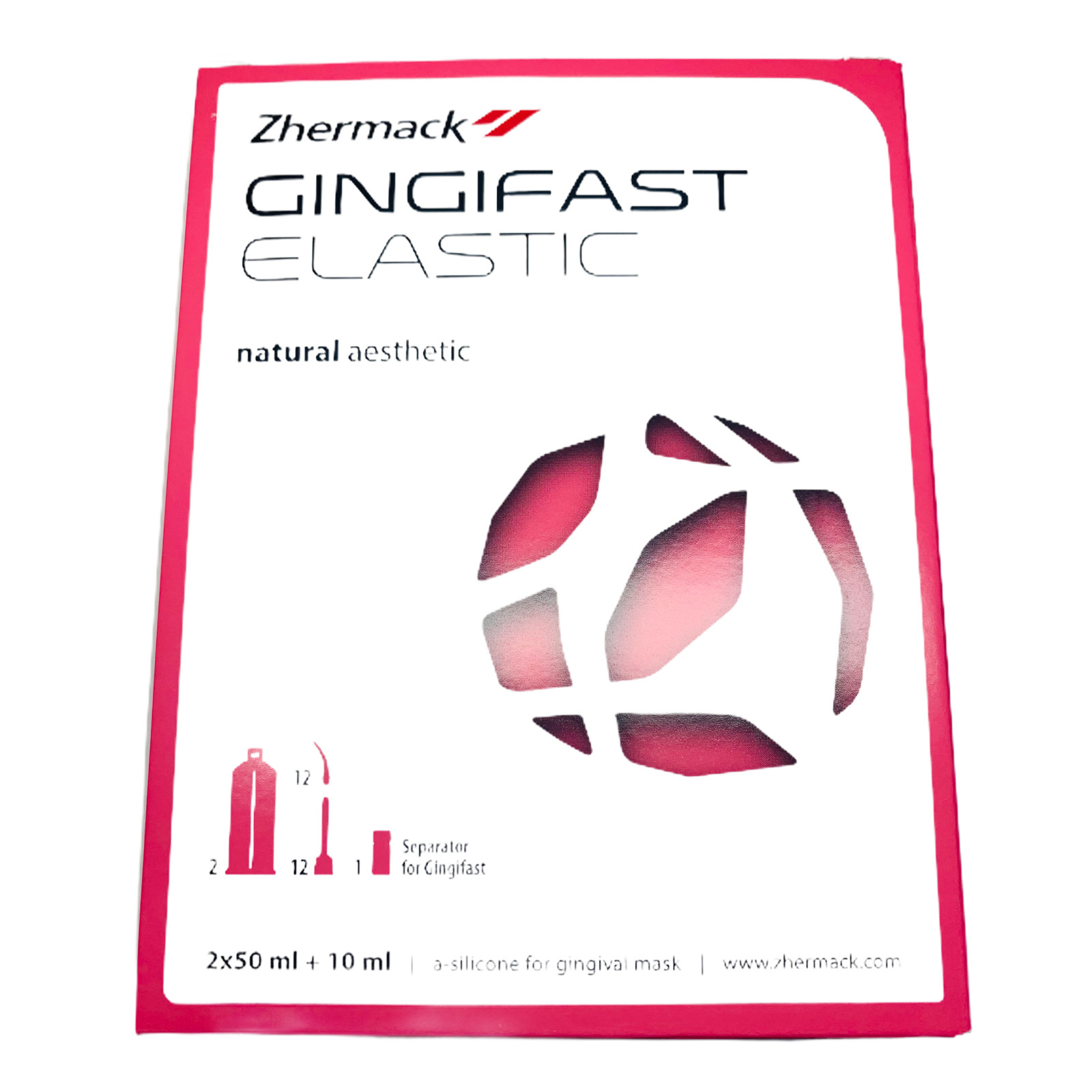 Gingifast Elastic Kit – Zhermack – Natural Aesthetic – 2 x 50 ml