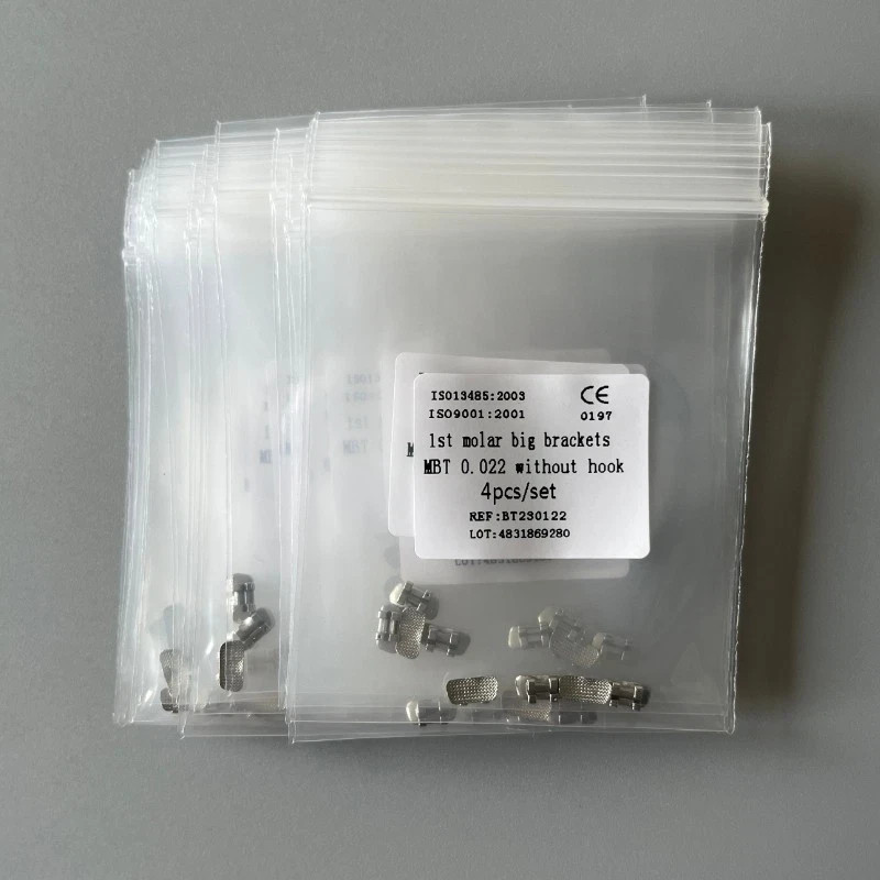 20Kits Dental 1st Brackets Molar Wide Big Bracket Orthodontic Roth MBT Edg 022 H