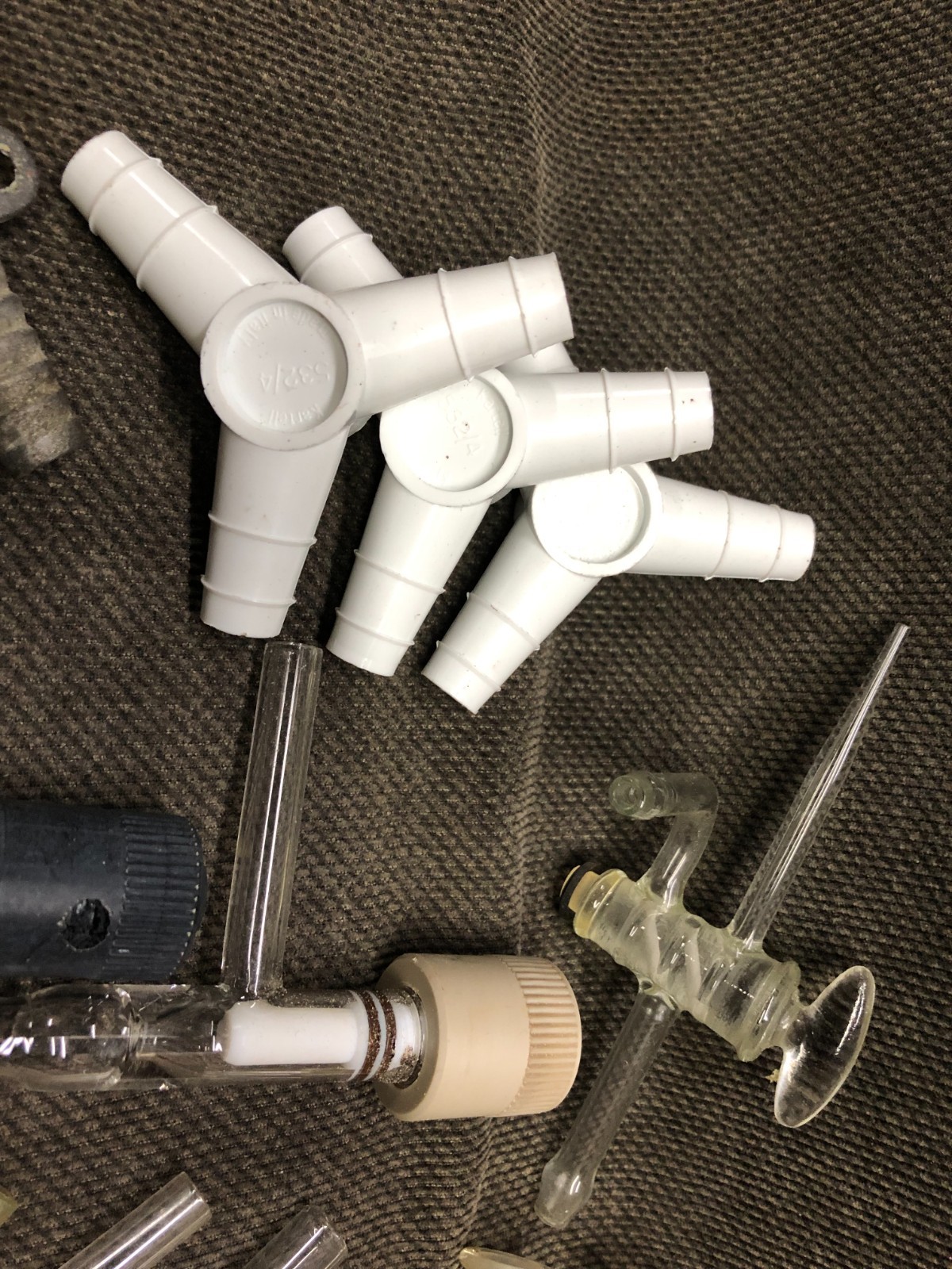 LOT Glass Valves Link & Adapters, Lab Links Joint Adapter
