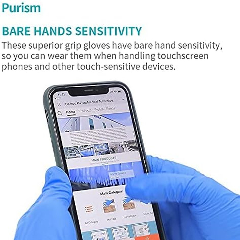 Nitrile Gloves 100Pcs 1000 Pcs Disposable Blue, Small/Medium/Large/XLarge, No…