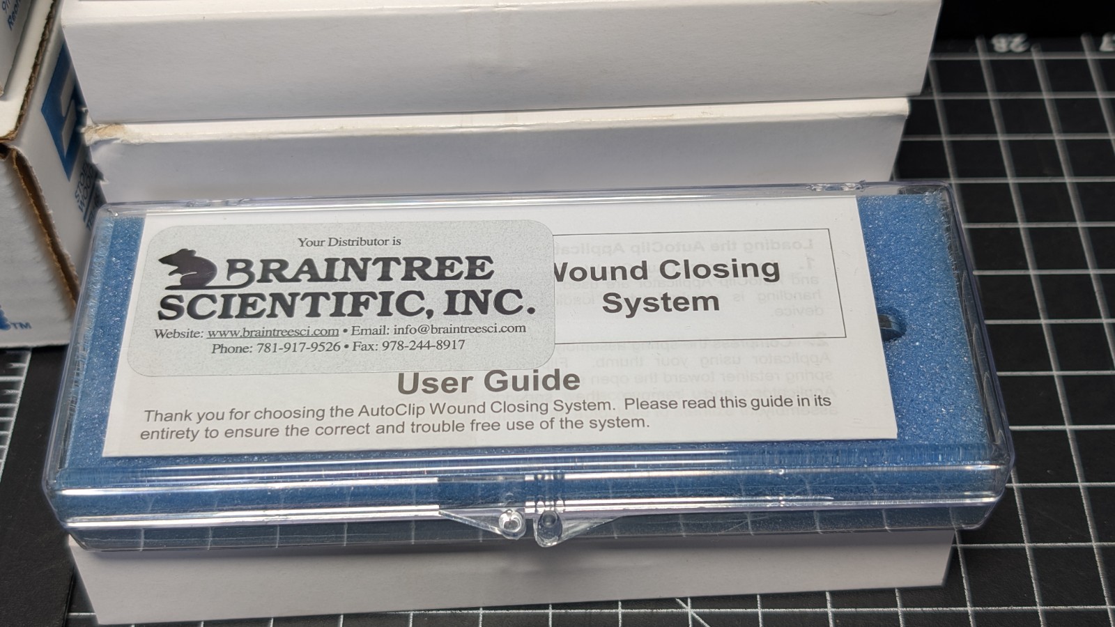 Stoelting 9mm AutoClip EZ Clips Braintree Animal Wound Closing Suture Staples
