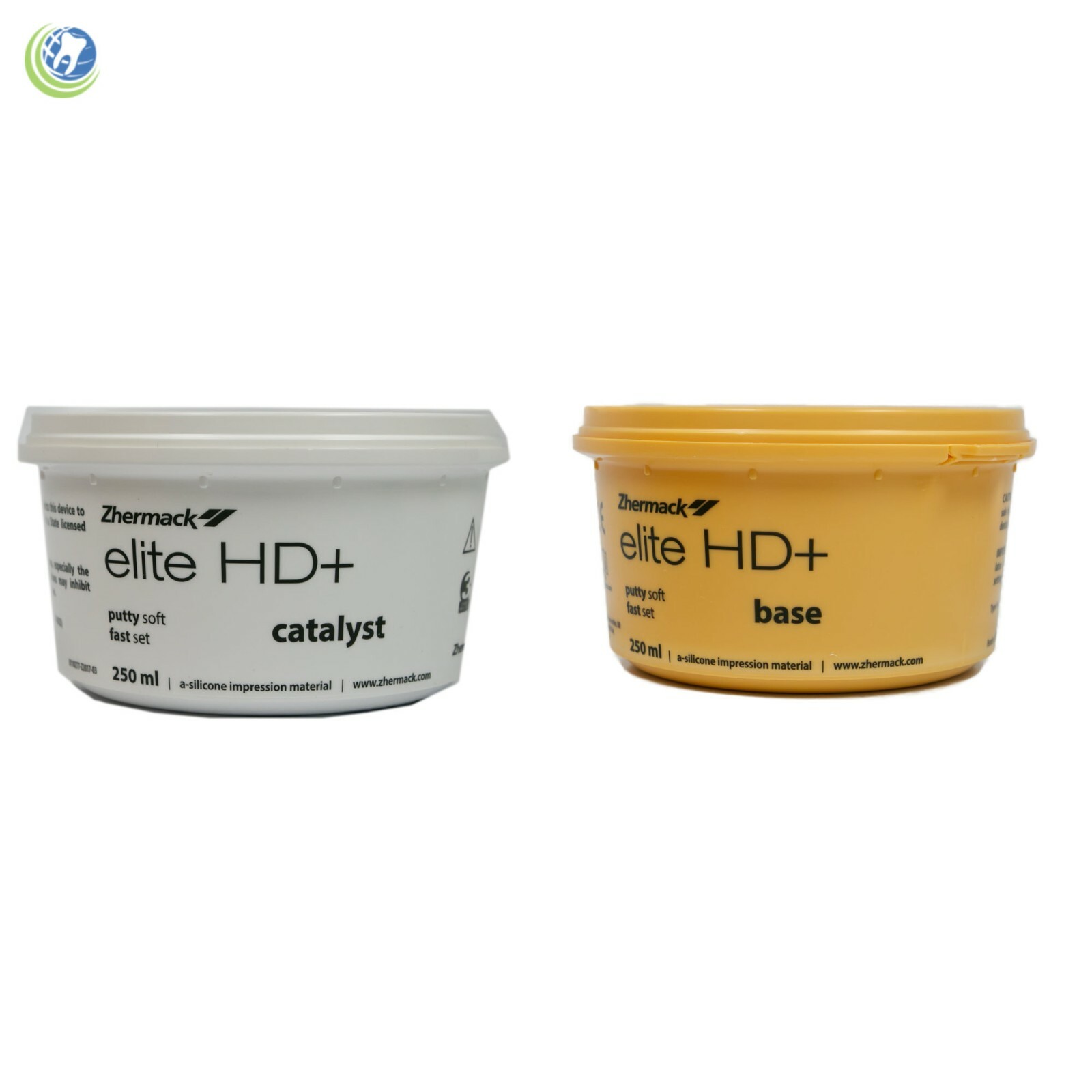 DENTAL IMPRESSION SILICONE PUTTY ELITE HD+ SOFT FAST SET 500ML ZHERMACK