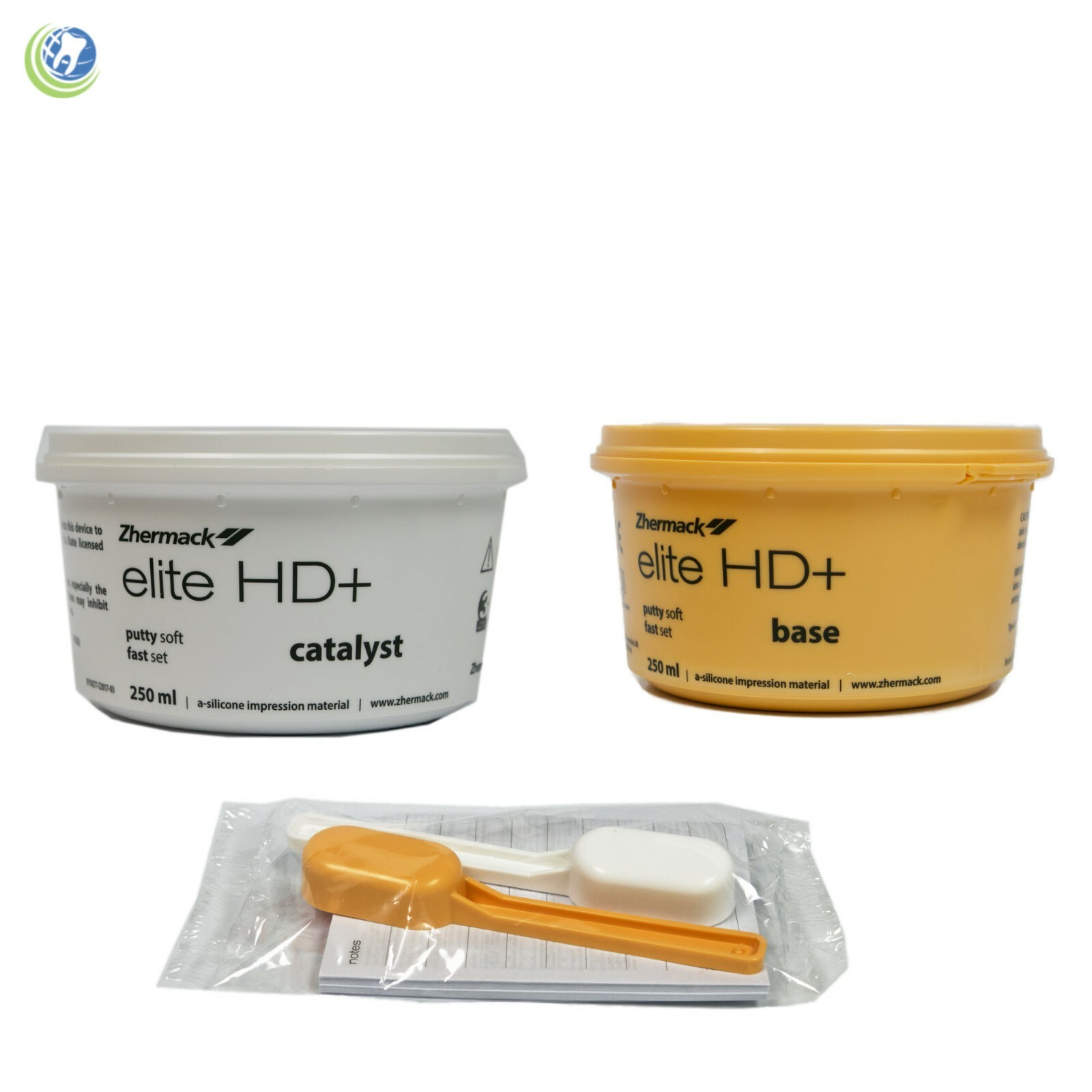 DENTAL IMPRESSION SILICONE PUTTY ELITE HD+ SOFT FAST SET 500ML ZHERMACK