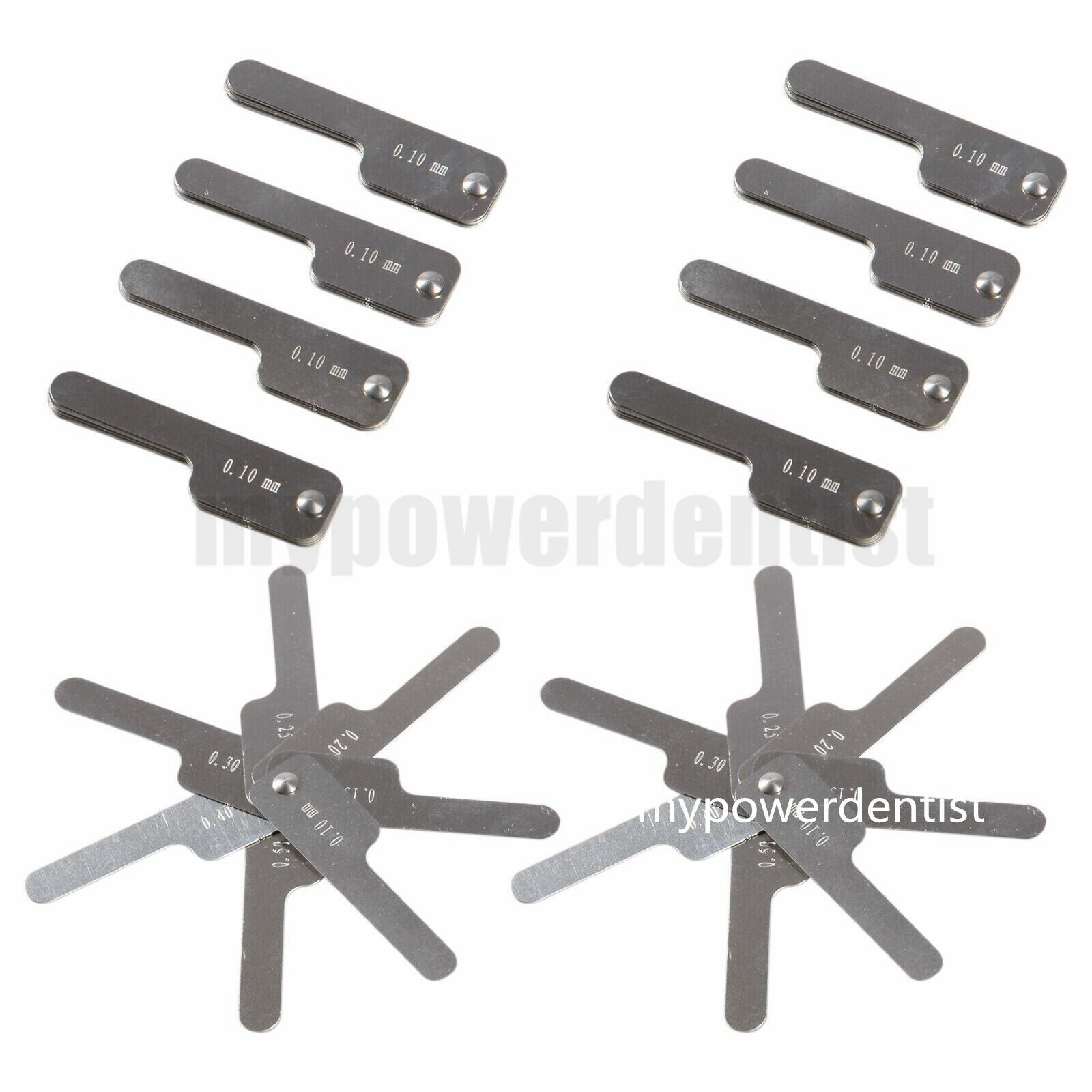 Dental Orthodontic Interproximal Enamel Reduction Strips 15-90HD IPR Gauge Ruler