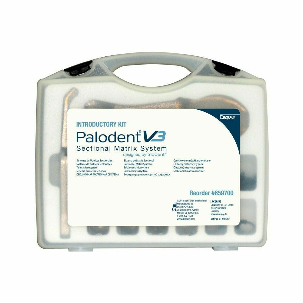 Palodent V3 Dental Sectional Matrix System Designed By Triodent Intro Kit