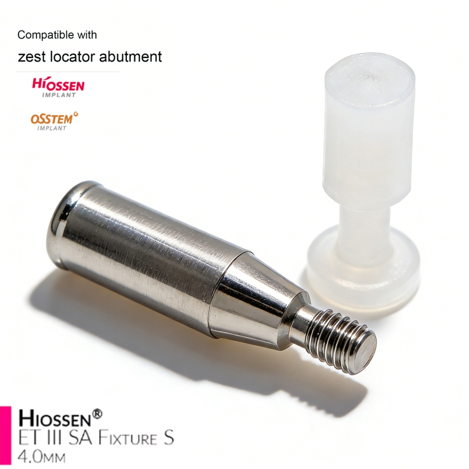 Dental Overdenture Locator Abutment Retention Cap Implant Inserts For Hiossen ET
