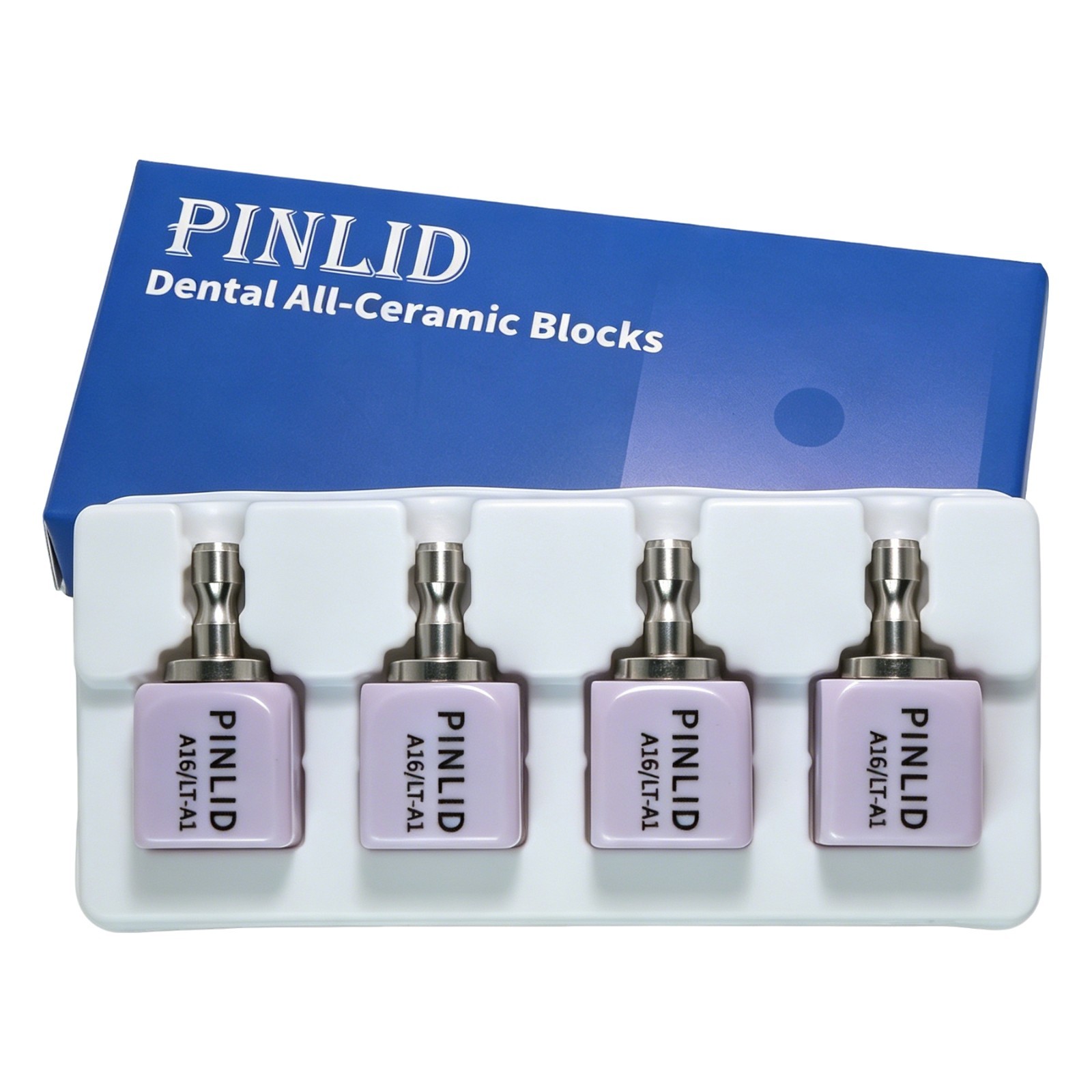 A16 CAD LT HT Implant Cerec Blocks Lithium Disilicate Glass Ceramics 4Pc/Box