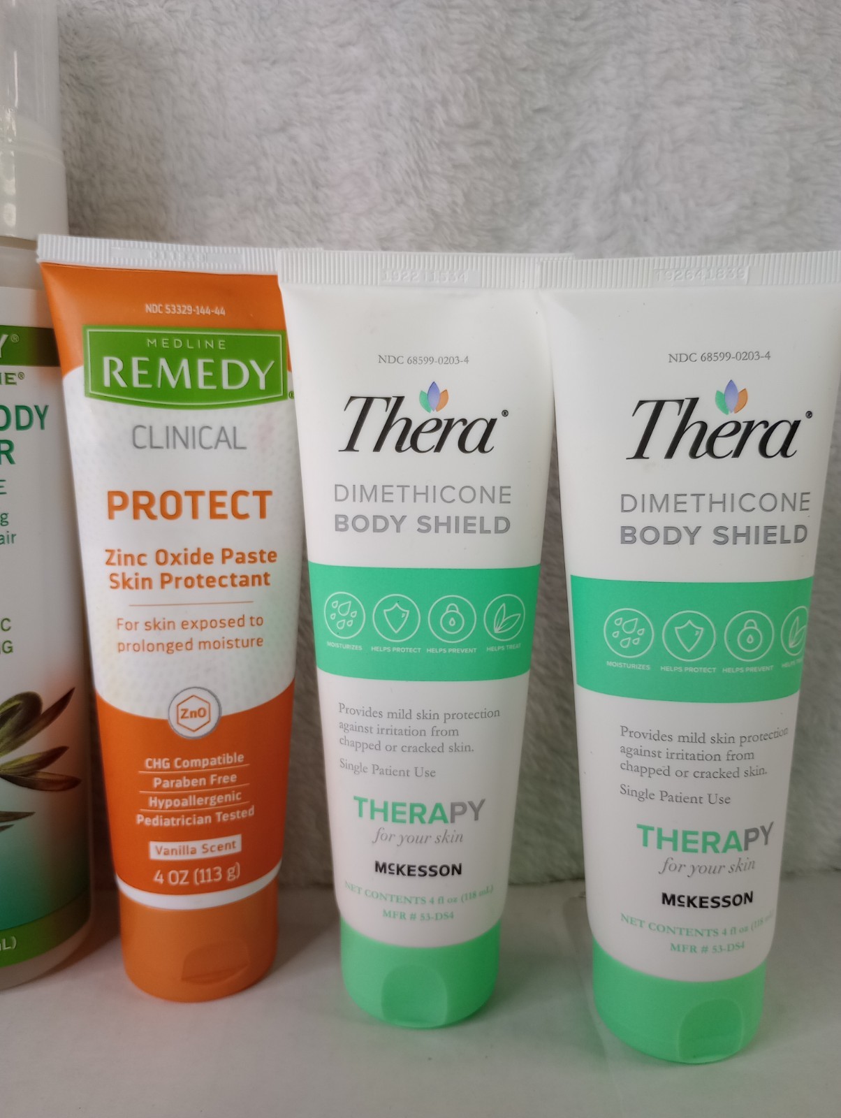 Medline Remedy, Coloplast, Mckesson Thera Body Shield, READ DESCRIPTION