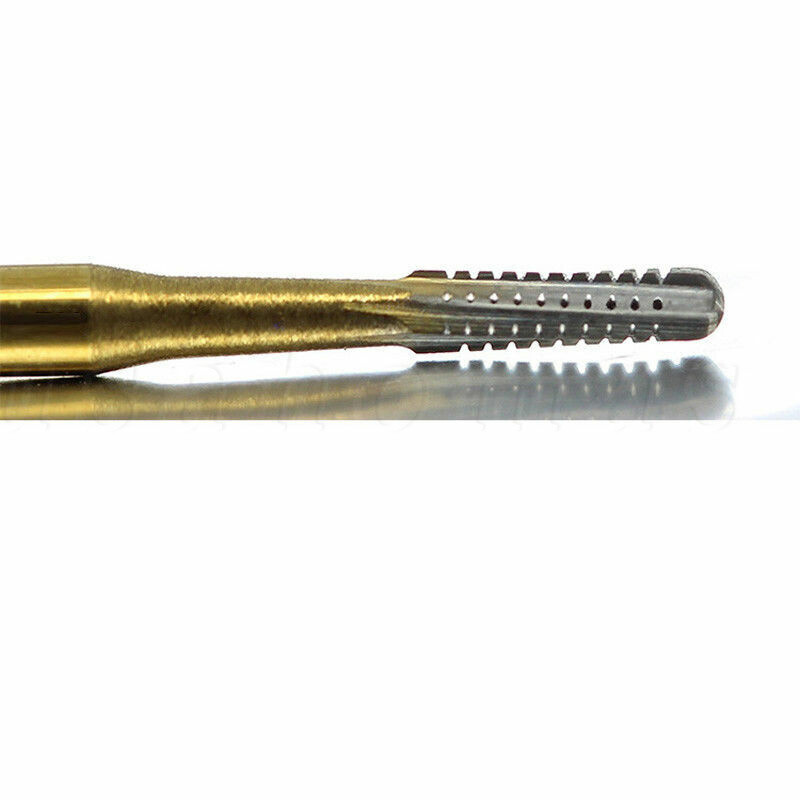 10Pcs Dental Tungsten Carbide Burs Crown Cutter Cutting Transmetal FG 1957