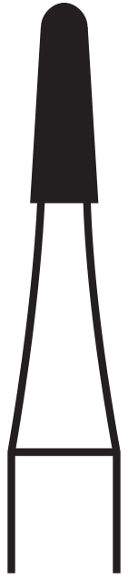 SUPÉR Carbide FGOS1702 FG & Surgical, Made in Canada, 10 Burs