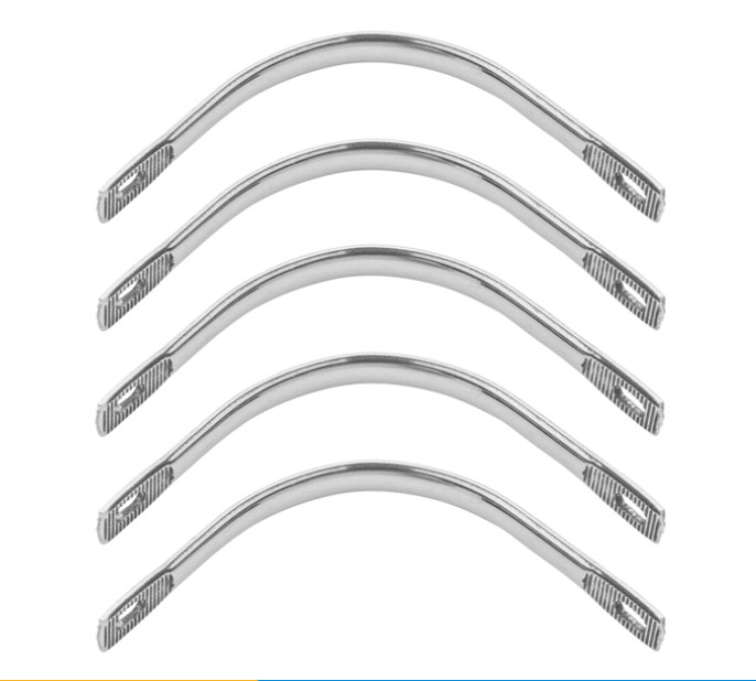 20Pcs/Pack Dental Stainless Steel Teeth Repair Palatal Bars/Lingual Bars S/M/L