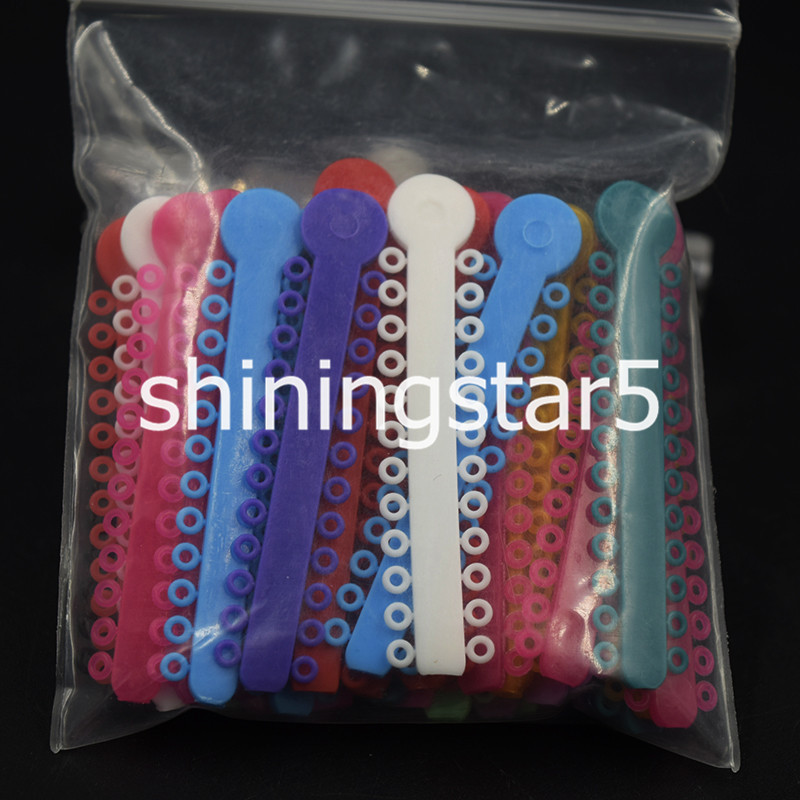 1040 Dental Orthodontic Ligature Ties Elastics Rubber Band Ligaduras Elastomeric